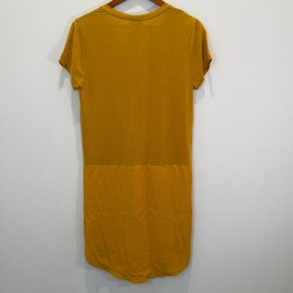 Dolan Anthropologie Short Sleeve Tunic Dress Size XS Yellow - Picture 11 of 14